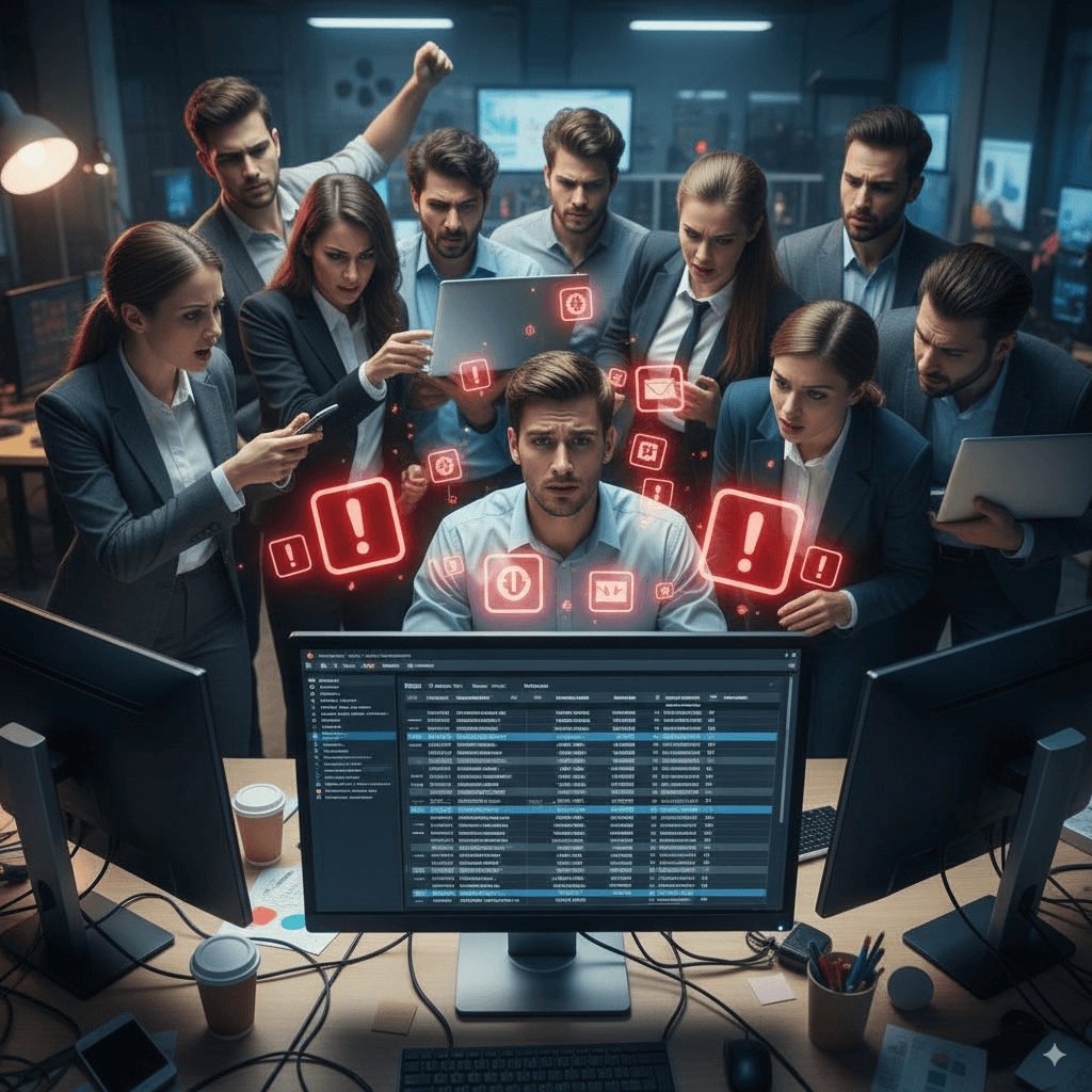 Relógio com alerta e sinal de prioridade