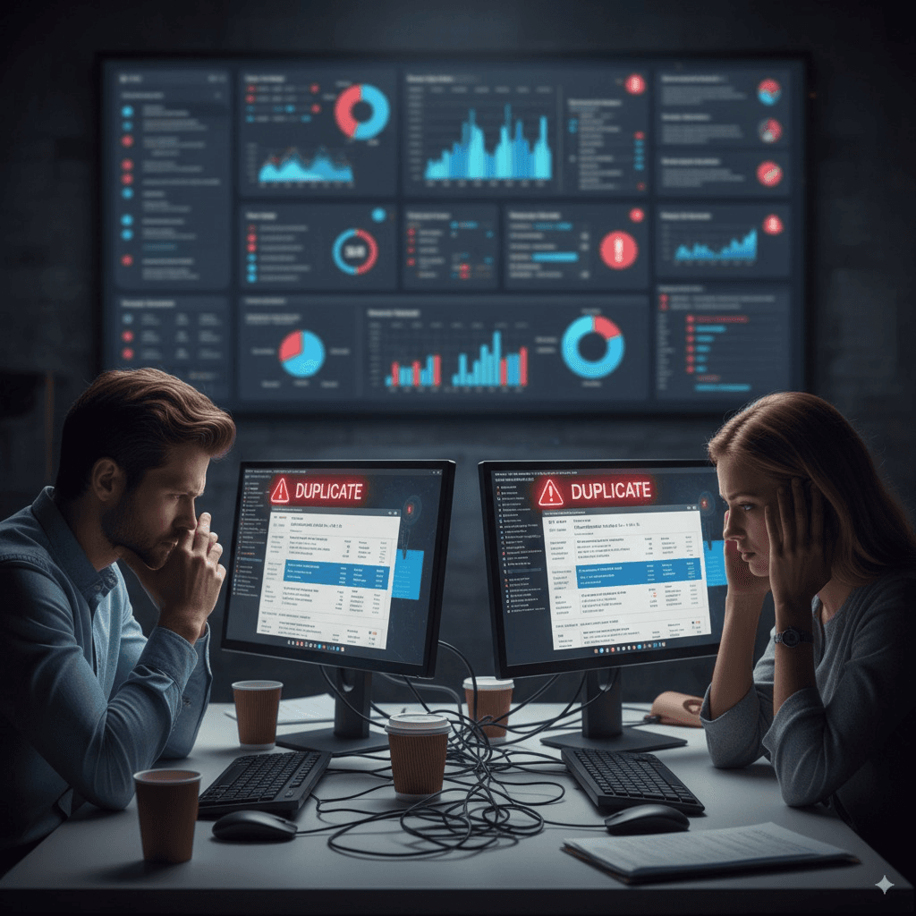 Gráfico confuso sem indicadores