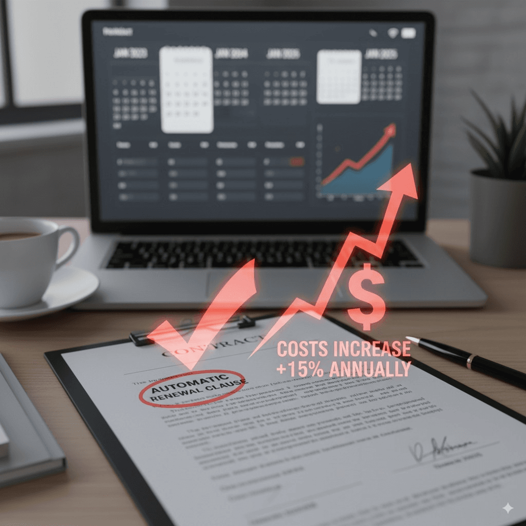 Ícone de contrato perdido